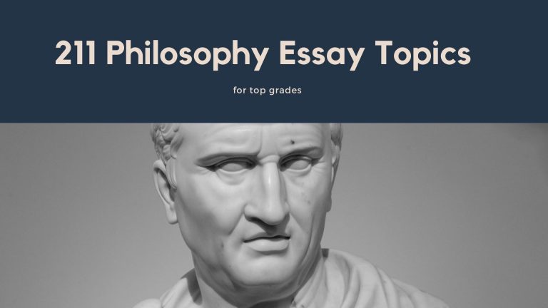 topics for a philosophy essay